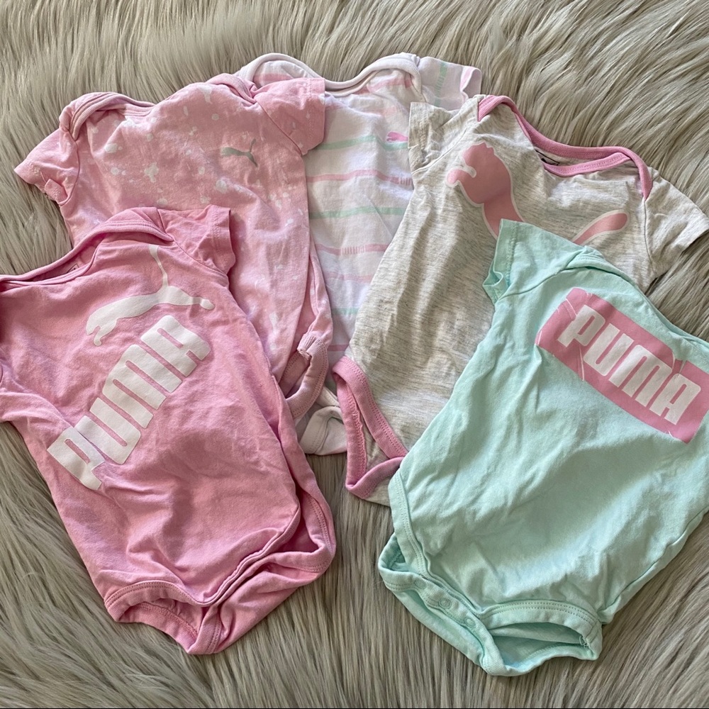 PUMA Bodysuit Onesies Bundle